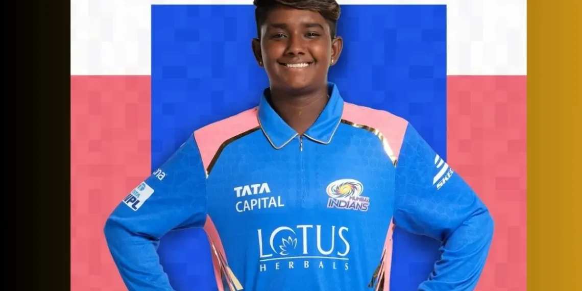 G Kamalini Released Ahead of WPL 2027 by Mumbai Indians Women