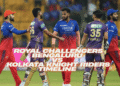 Royal Challengers Bengaluru vs Kolkata Knight Riders Timeline